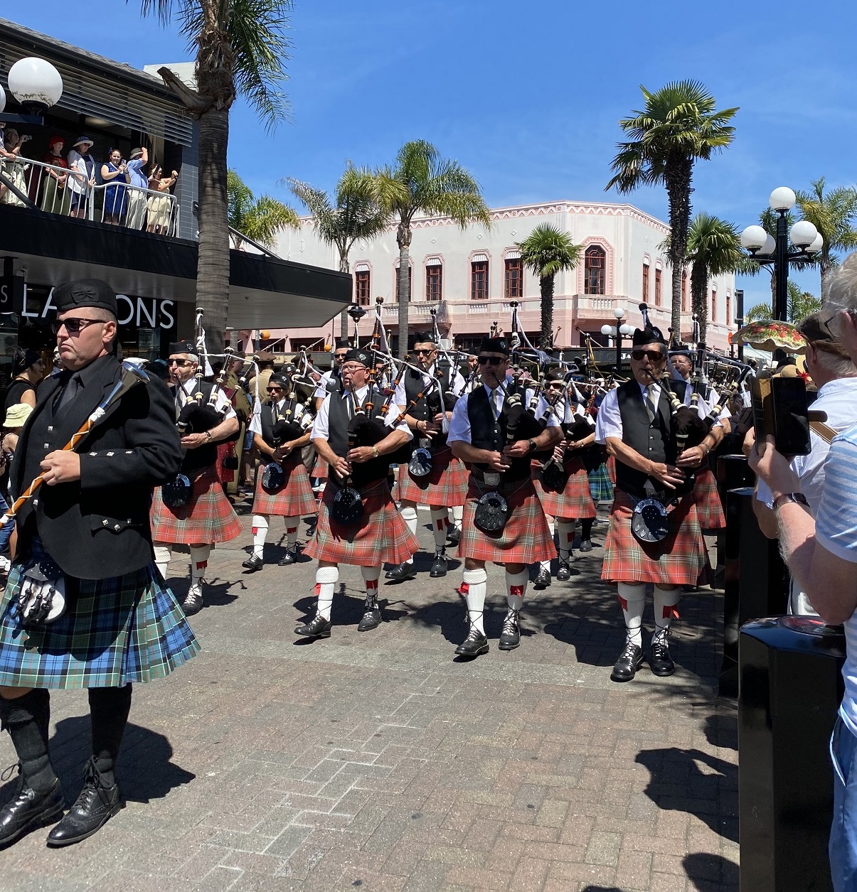 Art Deco 2024 Napier Pipe Band Incorporated